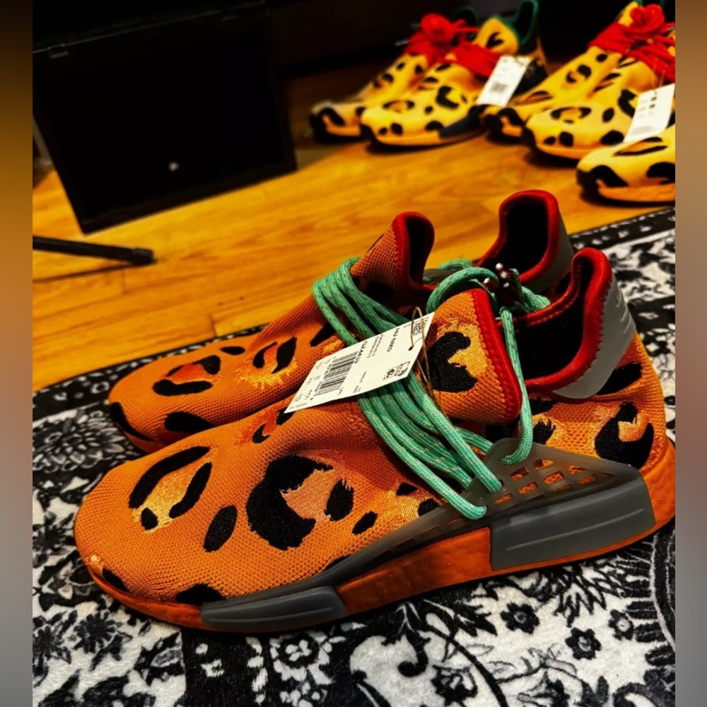 Adidas Pharrell Williams NMD Hu Mens Animal Print